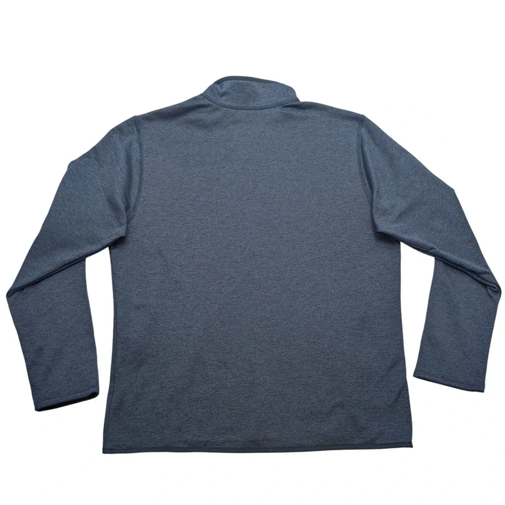 The North Face Pullover‎ Men Large Blue Quarter Zip Onebrief Logo